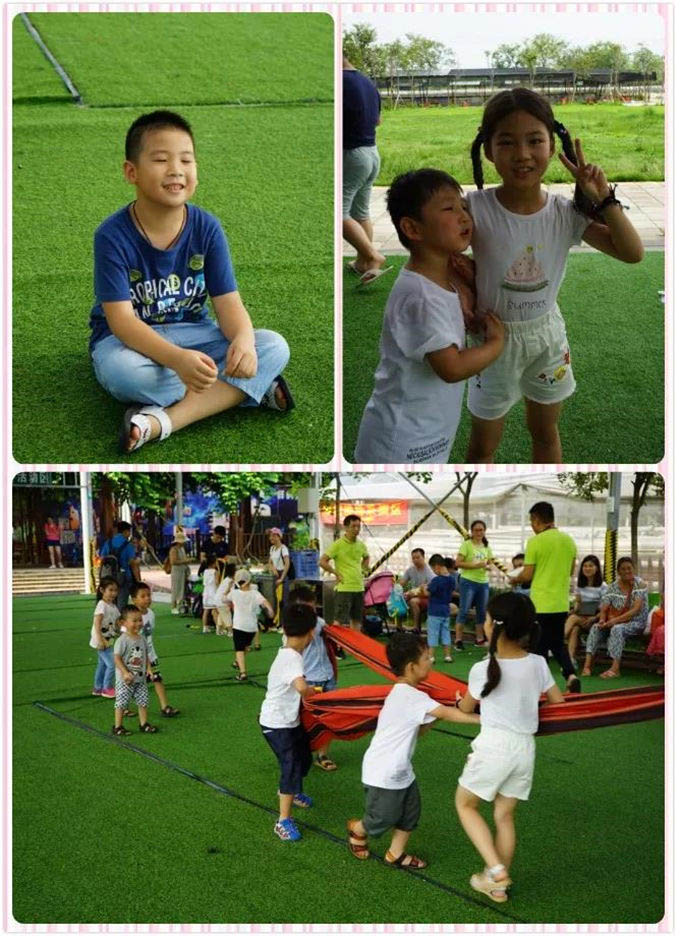 大汗淋漓的臉上，是比夏日的陽光還要燦爛的笑容